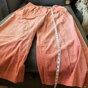 Banana Republic Wide Leg Pink Cords Size 18